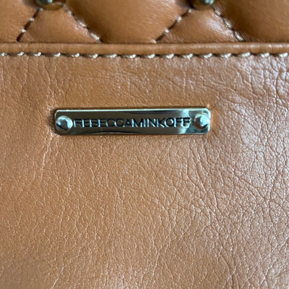 Rebecca Minkoff authentic leather quilted, studded - Picture 2 of 5